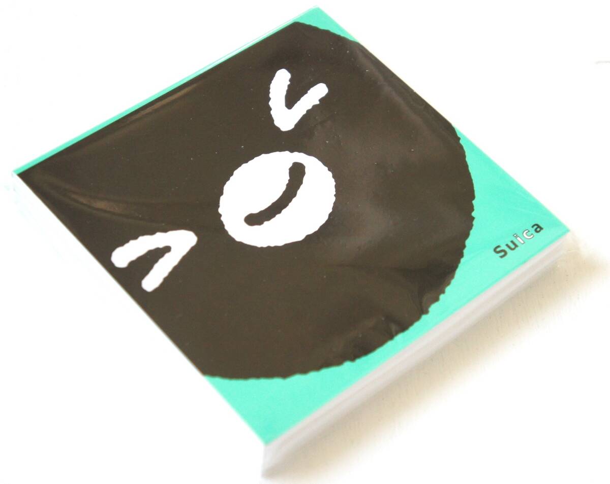 Suica ( арбуз * пингвин ) JR Восточная Япония блок * блокнот для заметок *. приблизительный размер (10cm×10cm ×1.5cm)