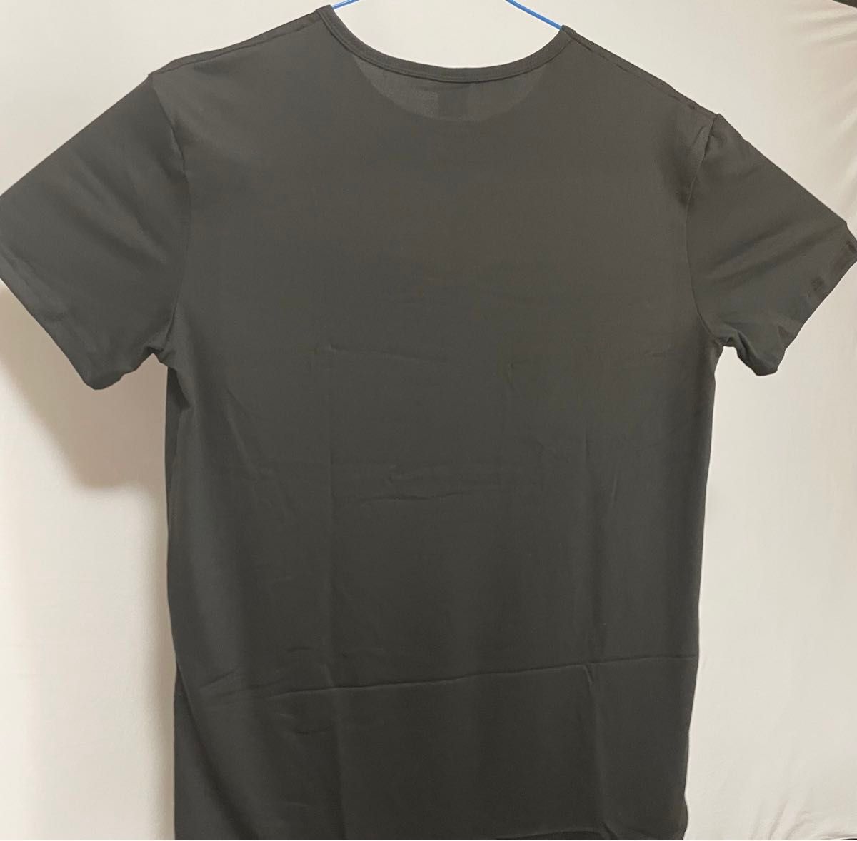 【新品未使用】Tシャツ ブラック 誰とも被らないさりげないおしゃれのキュートなポルシェ風Tシャツ