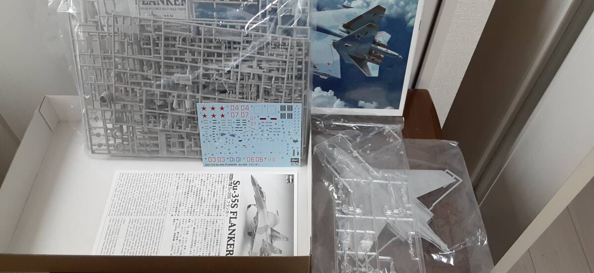 [ジャンク品、パーツ欠品]1/72 ハセガワ Su-35S、ロシア エアクラフトウェポンセット、ソビエト 空対空ミサイルセット、エッチングパーツ他_画像2