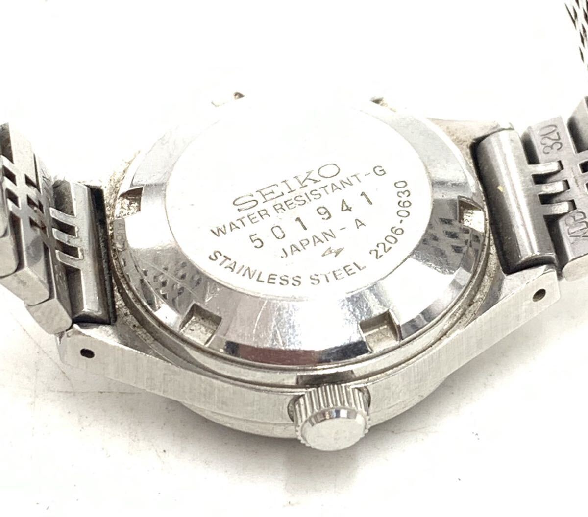 ◆極美品◆超高級◆SEIKO◆セイコー◆ブラウン◆腕時計◆小物◆カレンダー◆23石◆2206-0630 ◆カットガラス◆メンズ◆レディース◆YP002_画像6