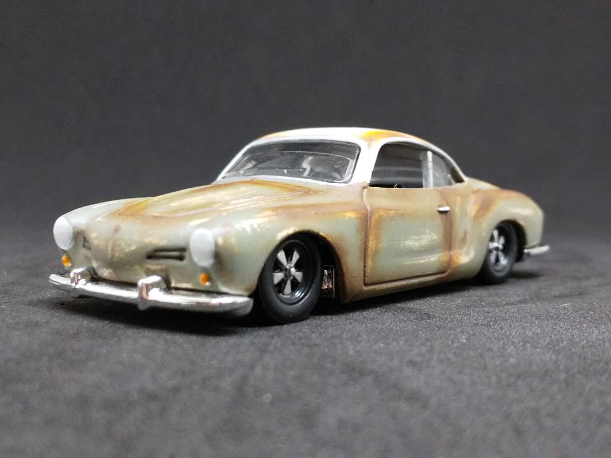 ★MB '62 VW Karman Ghia 改 リペイント 錆塗装 サビ ワーゲン カルマンギア Ratrod Custom lowrider カスタム 改造★_画像1