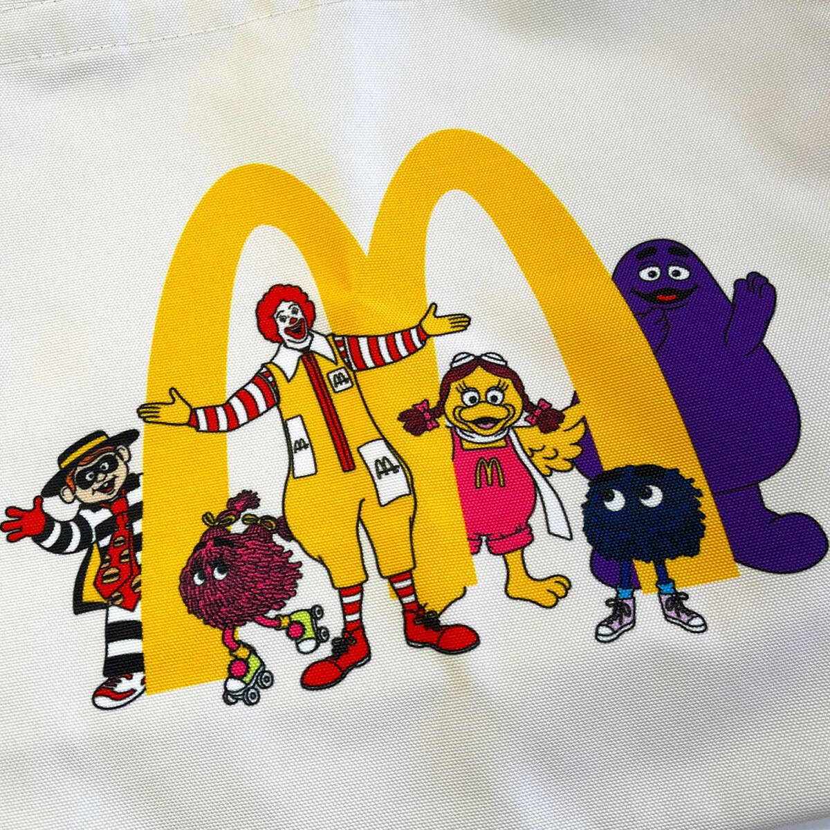 マクドナルド　トートバッグ　 McDonald's　FAMILY CANVAS TOTE オフィシャル_画像2