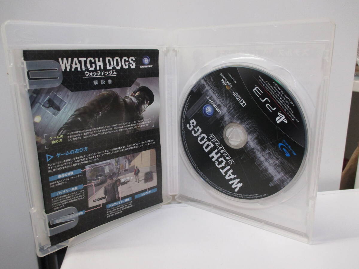 ★#33557C 【中古品】PS3ソフト WATCH DOGS BLJM-61054 ウォッチドッグス_画像3