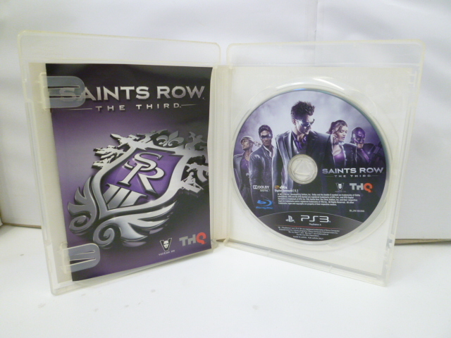 ＃33546 【中古品】PS3ソフト SAINTS ROW THE THIRD セインツ ロウ ザ・サード_画像3