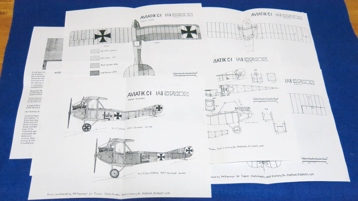 Copper State Models 1/48 Aviatik C.1_画像5