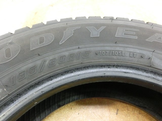 L-5692 溝あり 中古タイヤ グッドイヤー CARGO PRO 195/80R15 107/105L (4本)_画像4