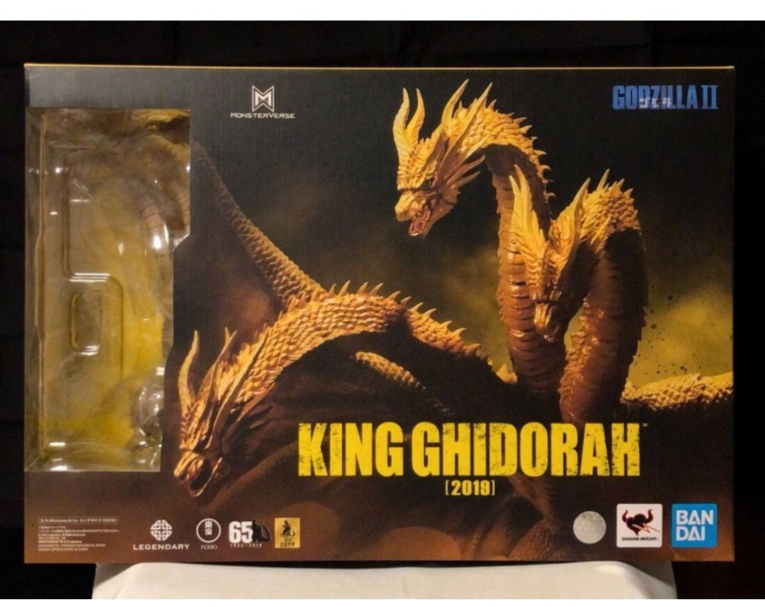 【中古美品】 S.H.MonsterArts キングギドラ（2019）_画像1