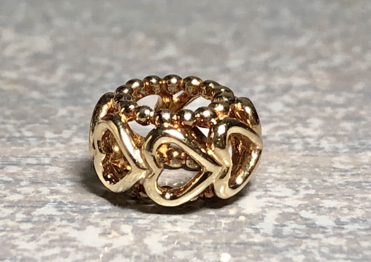 Pandora パンドラ　チャーム　ハート　14K 585