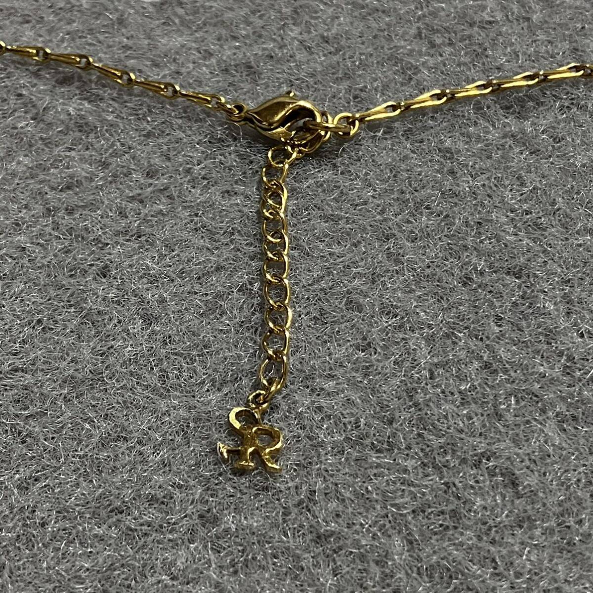 m】良品 SONIA RYKIEL ソニアリキエル ロゴ ネックレス 赤 m】良品 SONIA RYKIEL ソニアリキエル ロゴ ネックレス 赤