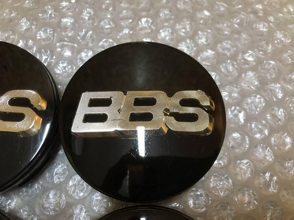 ☆美品☆ BBS アルミ ホイール 用 65㎜ リング式 センターキャップ 黒 ブラック 56.24.012 ホイール キャップ センター カバー 65Φ 9J 10J_画像5