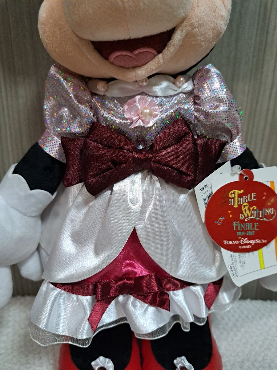 ディズニー ミニー ぬいぐるみ(タグ付き) ぬいば テーブルイズ ディズニー ミニー ぬいぐるみ(タグ付き) ぬいば テーブルイズ
