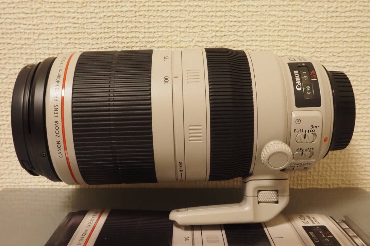 送料無料！美品（数回使用のみ）！☆EF100-400mm F4.5-5.6L IS II USM☆Canon（キヤノン）の画像1