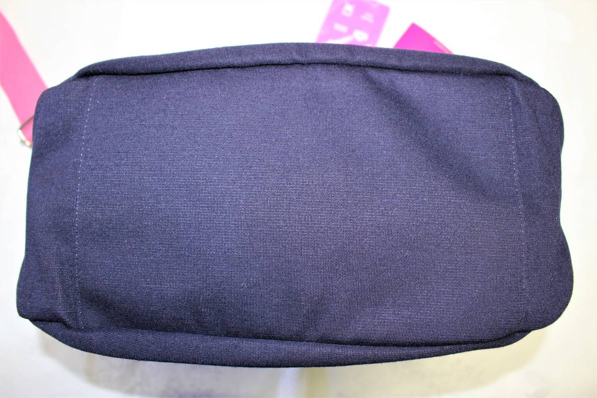 030 new goods genuine article prompt decision regular price 11,880 jpy communication card attaching shoulder bag made in Japan navy navy blue color self ... language . traveling abroad also 