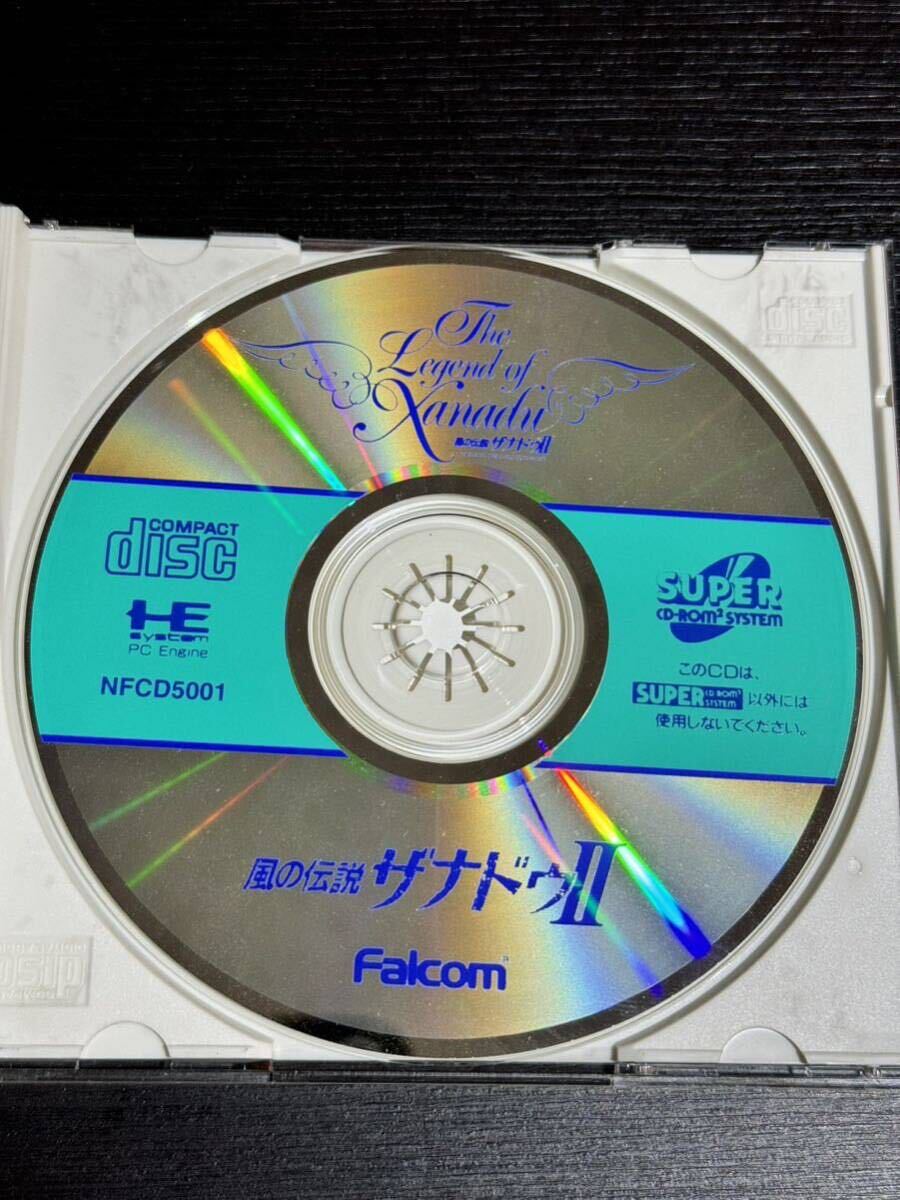 NEC PC Engine SUPER CD-ROM2 SYSTEM 風の伝説ザナドゥⅡ PCエンジン ゲーム ソフトの画像2