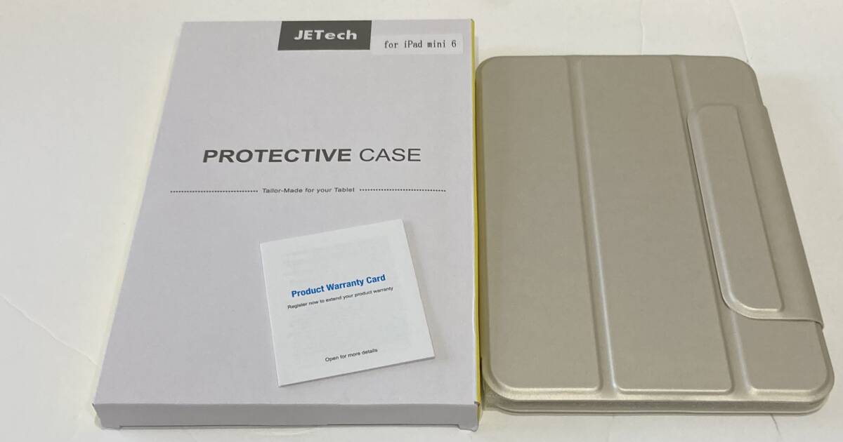 JEDirect iPadmini6 マグネットケース(8.3インチ2021モデル第6世代用)Pencil2充電対応 自動ウェイクアップ/スリープ付き (スターライト)の画像8