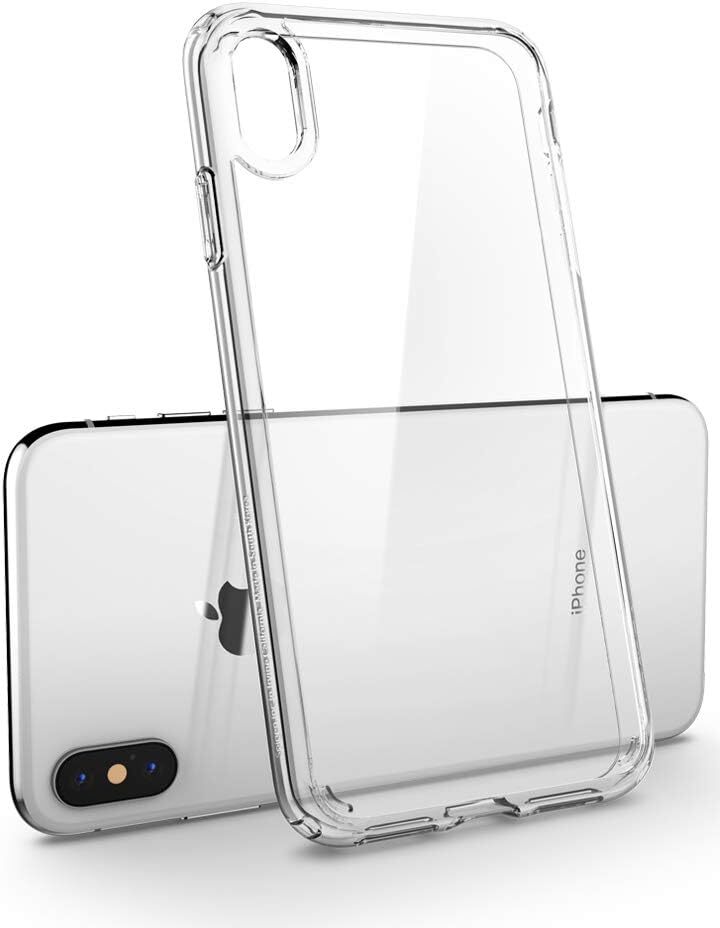 Spigen iPhone XS Max ケース クリア 耐衝撃 6.5インチ 対応 ワイヤレス充電 ウルトラ・ハイブリッド 065CS25127 (クリスタル ・クリア