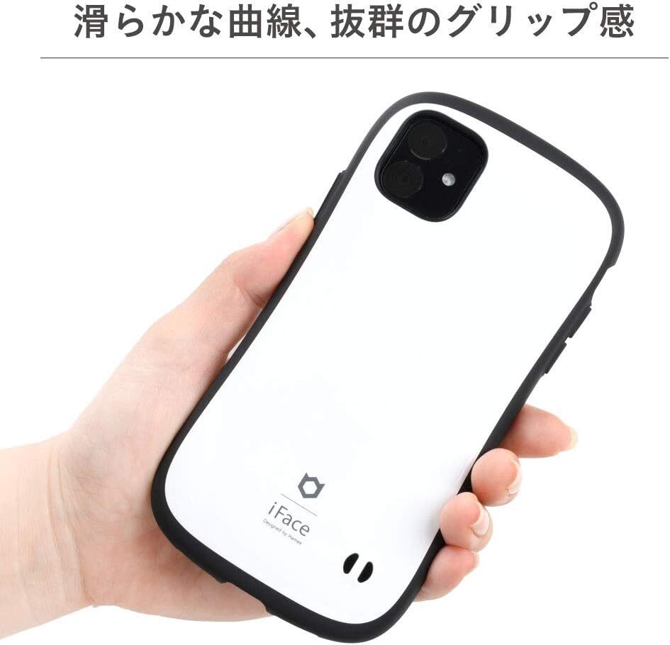 iFace First Class Standard iPhone 14 Plus ケース (ブラック)【iphone14プラス 用 カバー 韓国 耐衝撃 ストラップホール】