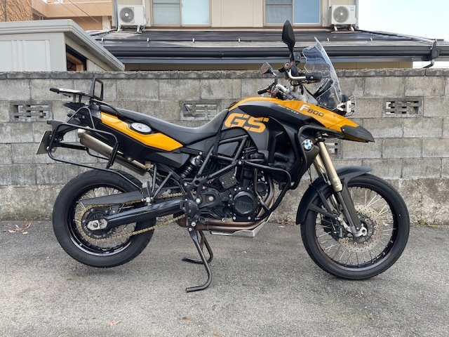 BMW F800GS ハイライン 個人出品・現状販売 おまけタンクバッグ＋３点パニアケース F650GS・F700GS・F750GS・F850GS・G650GSの画像1