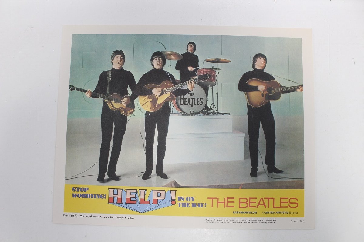 THE BEATLES ポスター 8枚セット STOP WORRYING! HELP! ビートルズ 3-G022/1/100の画像10