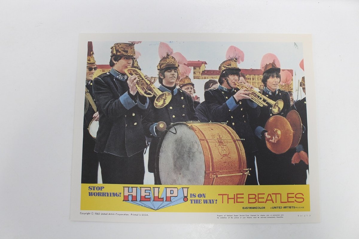 THE BEATLES ポスター 8枚セット STOP WORRYING! HELP! ビートルズ 3-G022/1/100の画像8