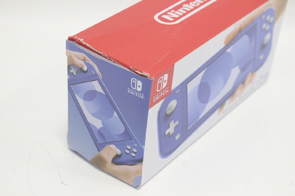 1円～ 未使用保管品 任天堂 Nintendo スイッチライト Switch Lite HDH-001 ブルー 3-H002X/1/100_画像4