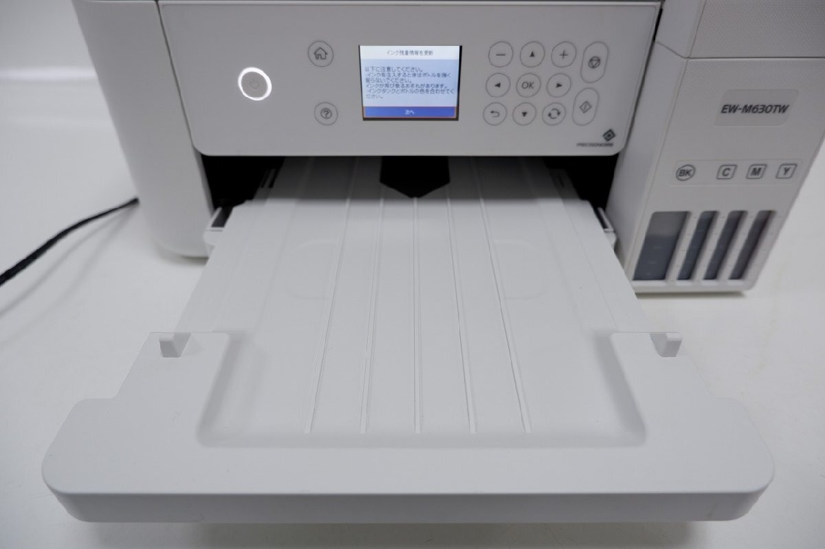 【ジャンク】EPSON EW-M630TW A4インクジェット複合機 3-B016Z/1/160_画像8