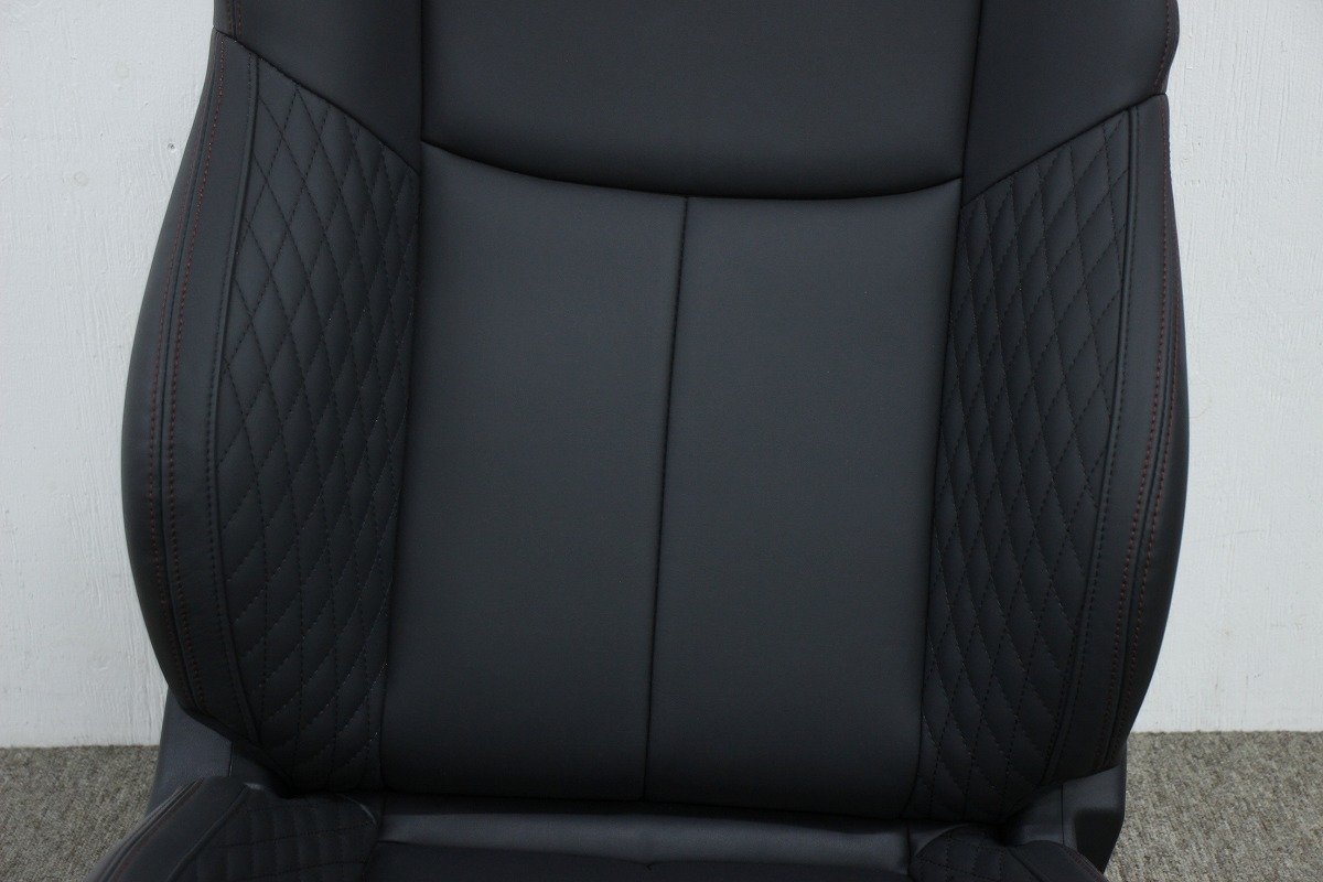 日産 スカイライン400R 取り外し品 2021年購入 左右 純正シート 運転席 助手席 3-E016Z/2/240_画像5