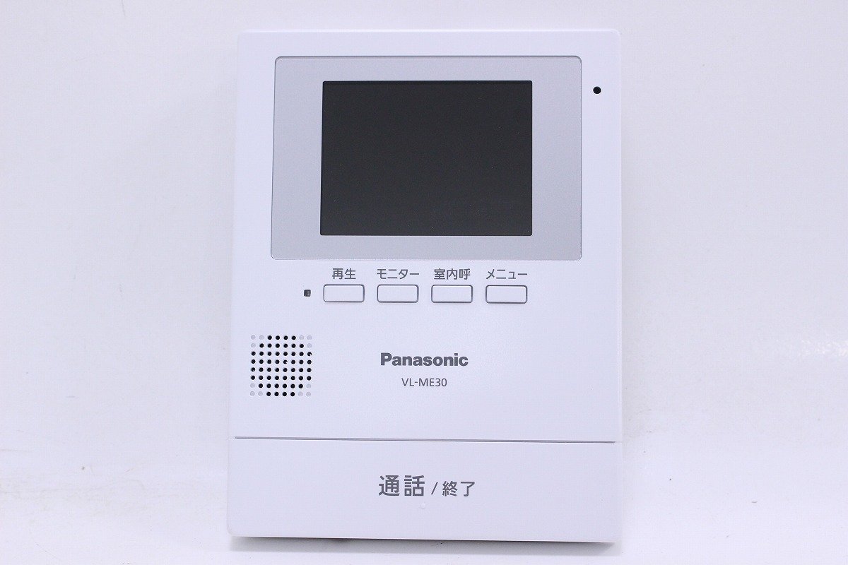 Panasonic パナソニック モニター親機 VL-ME30X カメラ玄関子機 VL-V522L-S セット インターホン テレビドアホン 現状品 ② 3-L010Z/1/060_画像2