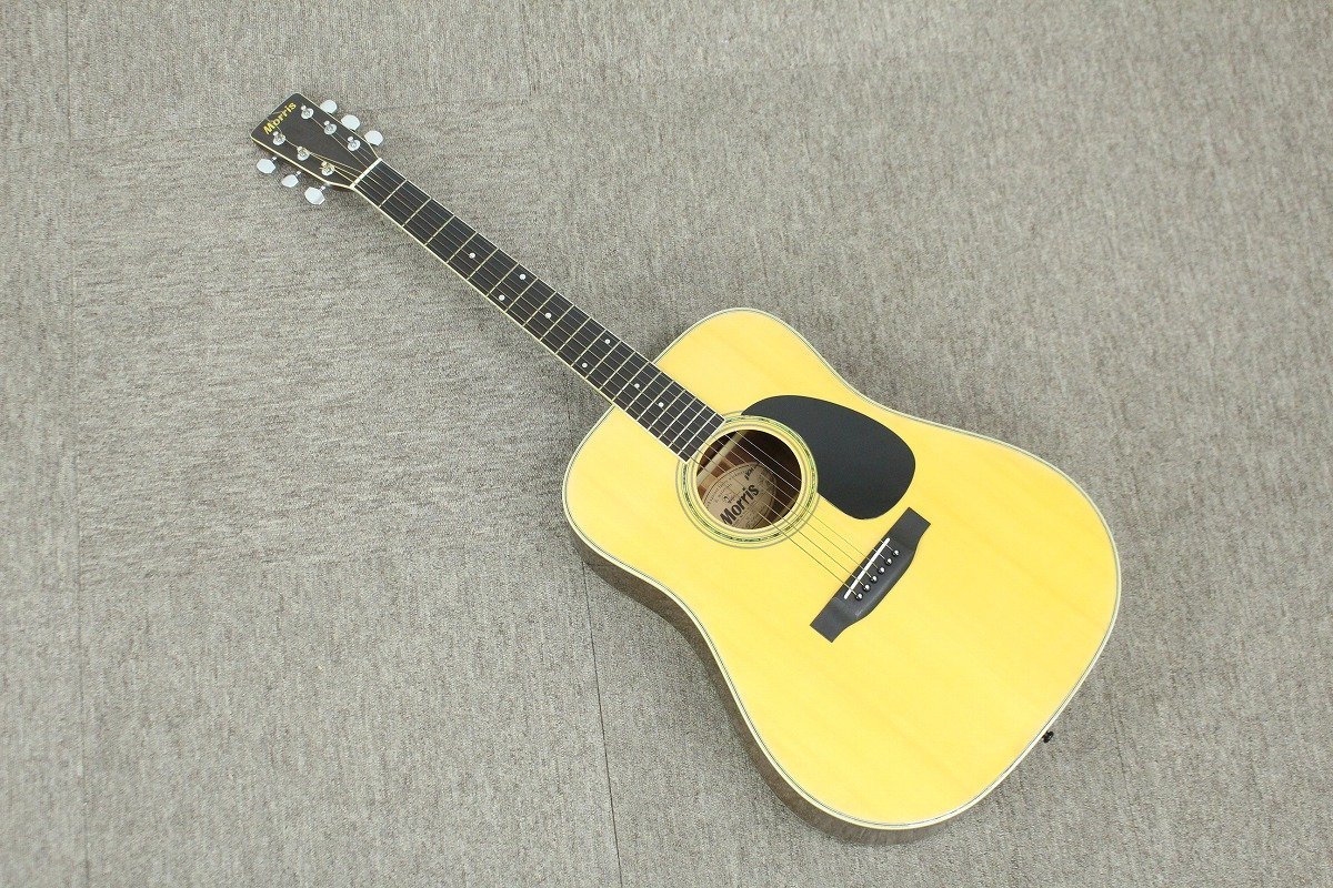 モーリス アコースティックギター W-25 f.yamada ケース付 Morris アコギ 楽器 音楽 現状品 3-D011Z/1/220_画像2