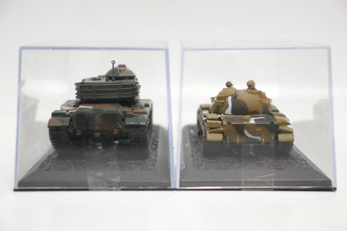 デアゴスティーニ コンバットタンクコレクション 戦車 M60A3 ドイツ M1A1HA イラク T-54 チェコスロバキア 他 全8種セット 3-E050/1/100の画像5