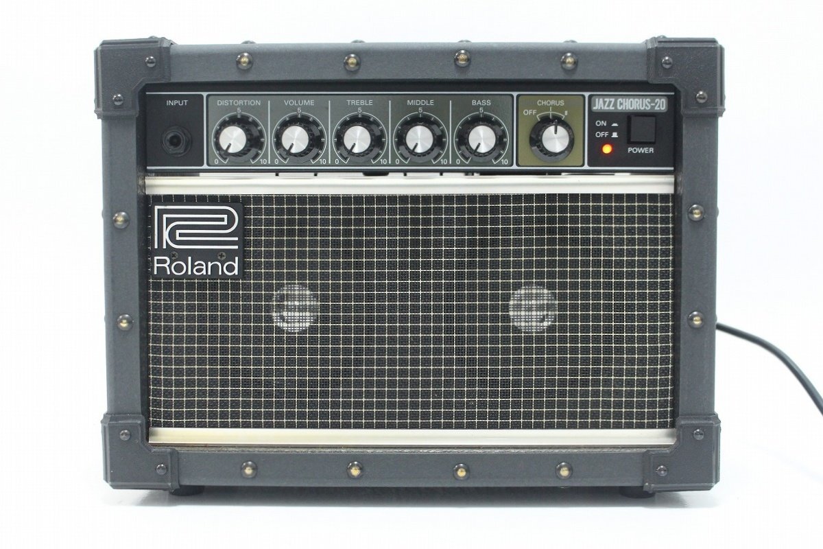 簡易動作確認済 ローランド ギターアンプ JC-20E Roland アンプ 音楽 現状品 3-D034/1/100_画像2