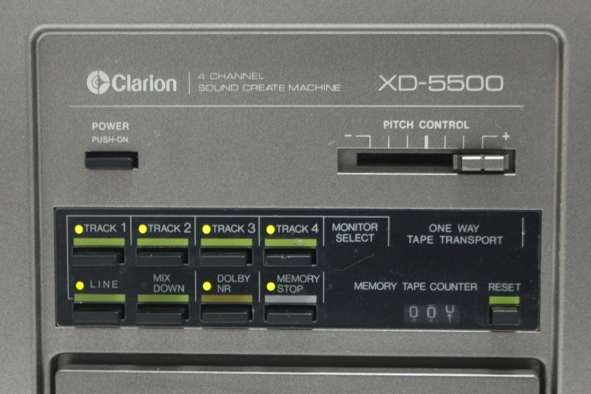 通電確認済 Clarion モジュール XD-5500 クラリオン SOUND CREATE MACHINE オーディオ 現状品 3-D041/1/160_画像3