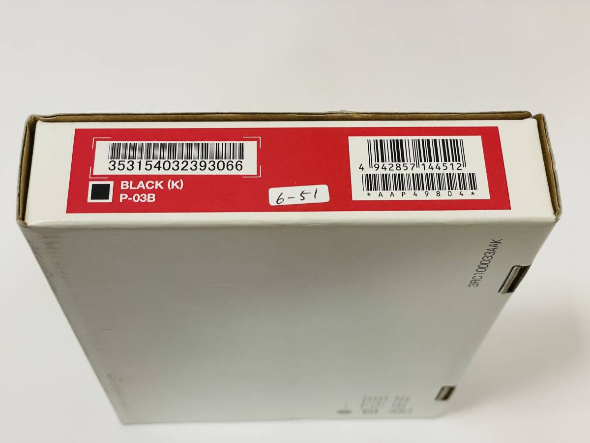 docomo SMART series P-03B Black (ドコモ)　分割完済済み　未使用品_画像2