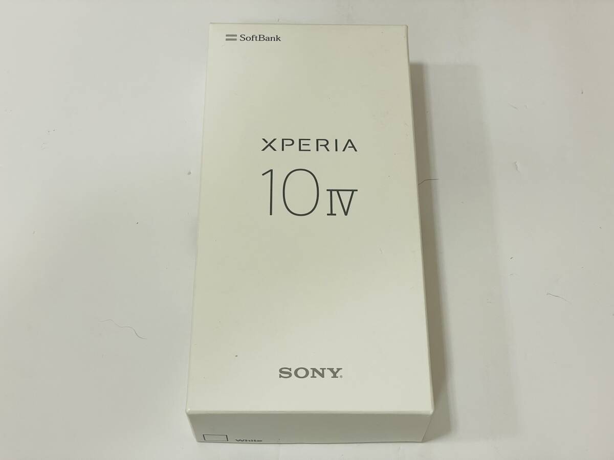 SoftBank Xpria10 Ⅳ 128GB White ＳＩＭロック解除済み　分割完済済み　未使用品
