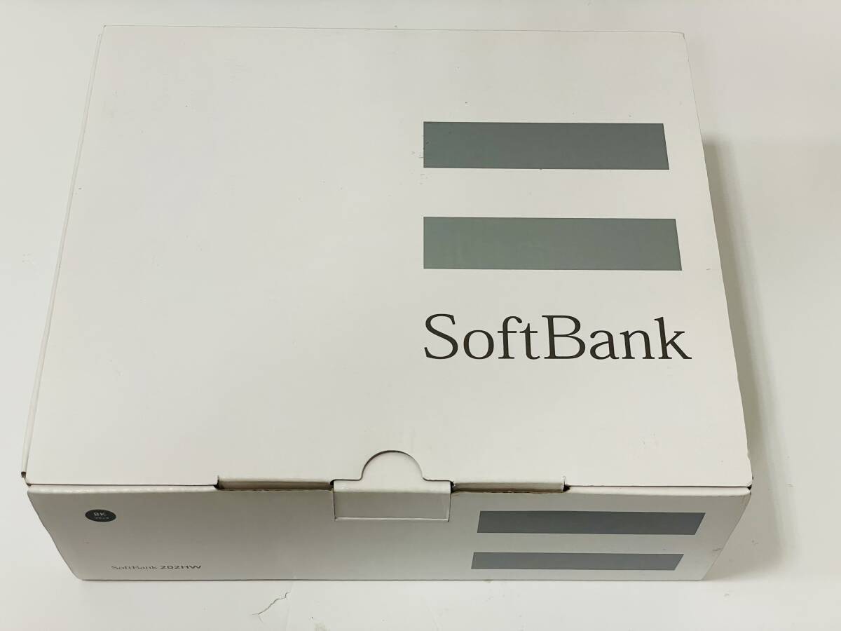 SoftBank 202HW Black (ソフトバンク)　分割完済済み　未使用品_画像1