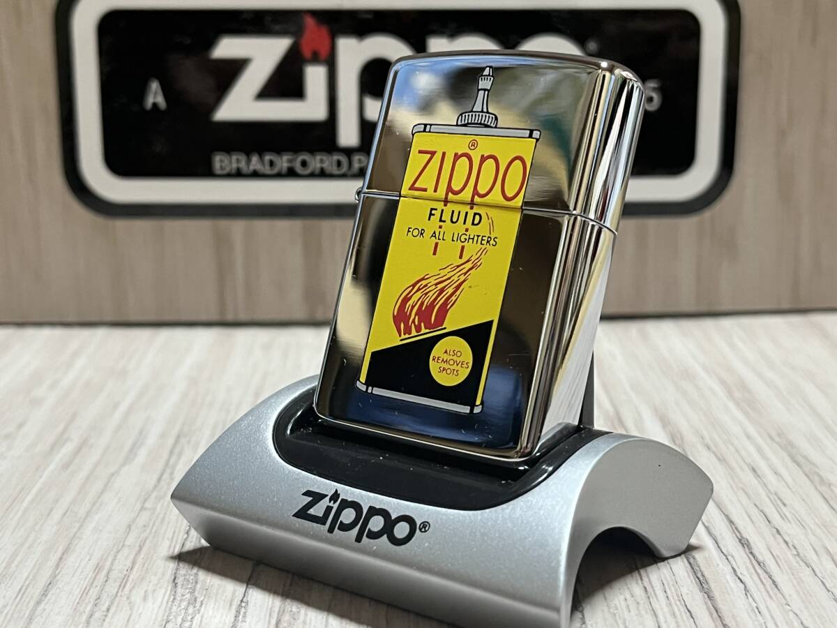 大量出品中!!【希少】未使用 1996年製 Zippo 'Zippo Oil Can Design' 非売品 両面加工 オイル缶デザイン サンプル ジッポー 喫煙具_画像1