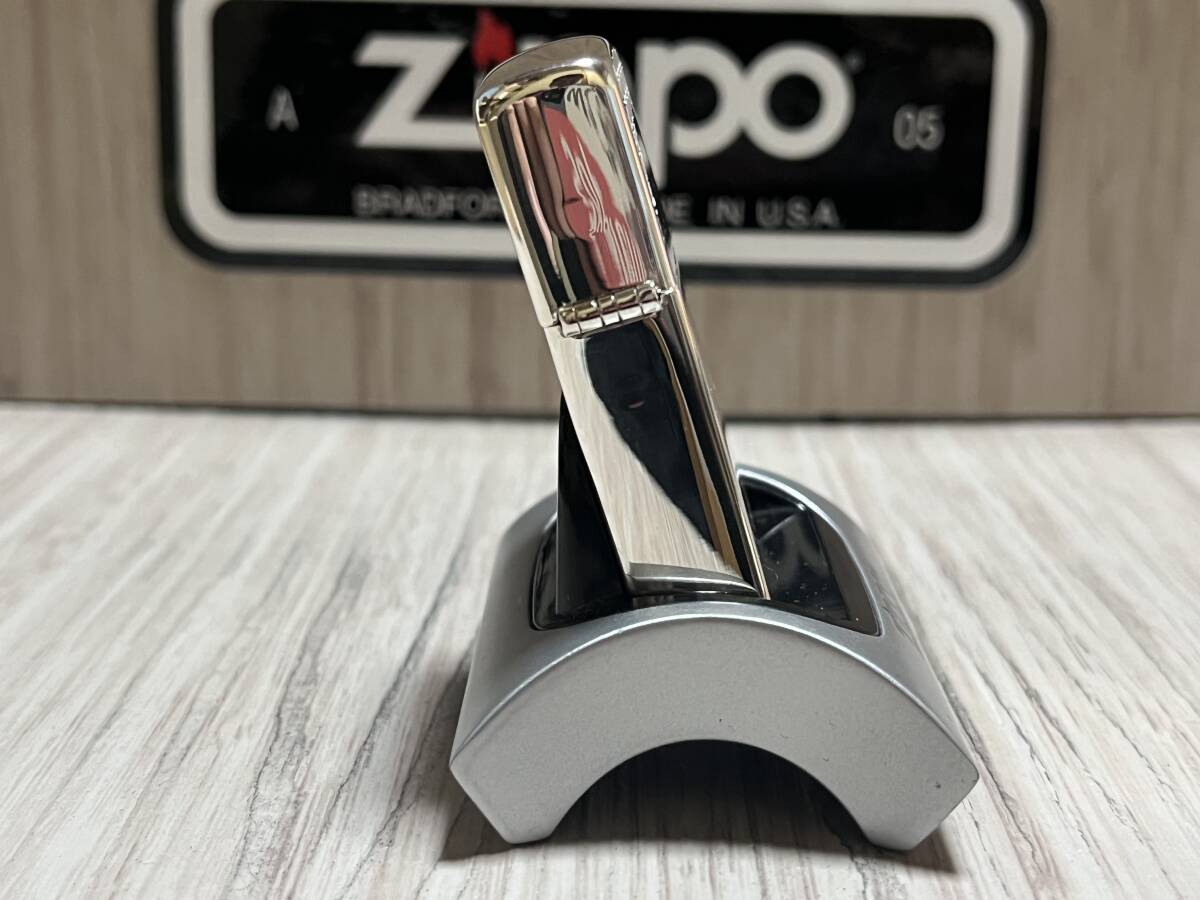 大量出品中!!【希少】未使用 2012年製 Zippo 'Seven Star' 限定 非売品 JT セブンスター 桐箱 江戸切子 ジッポー 喫煙具 ライター_画像6