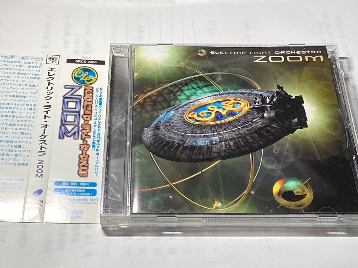 国内盤帯付CD/エレクトリック・ライト・オーケストラ(ELO)/ZOOM/ズーム＋日本盤ボーナス1曲　#ジェフ・リン/ロージー・ヴェラ　送料¥180_画像1