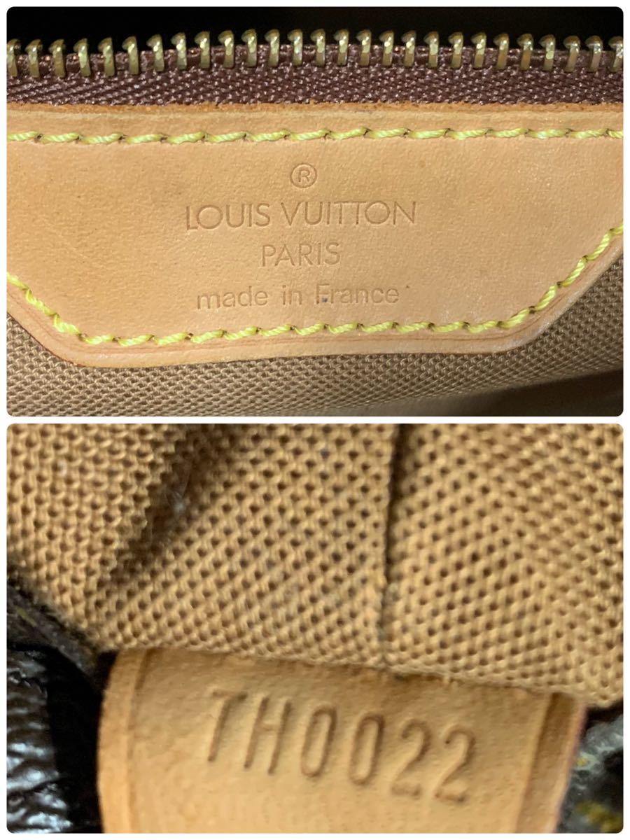 LOUIS VUITTON ルイヴィトン M51151 カバメゾ モノグラム トートバッグ ハンドバッグ_画像10