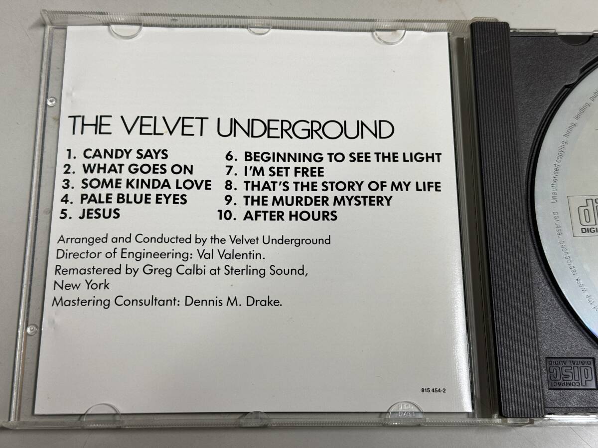 【CD】the velvet underground//ザ・ヴェルヴェット・アンダーグラウンド【輸入盤】_画像2