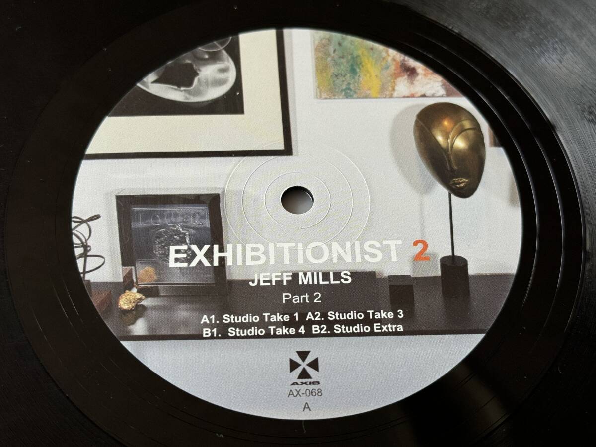【LPレコード超美品】exhibitionist 2 part 2/jeff mills/エキシビショニスト2パート2/ジェフ・ミルズ【france盤】の画像5