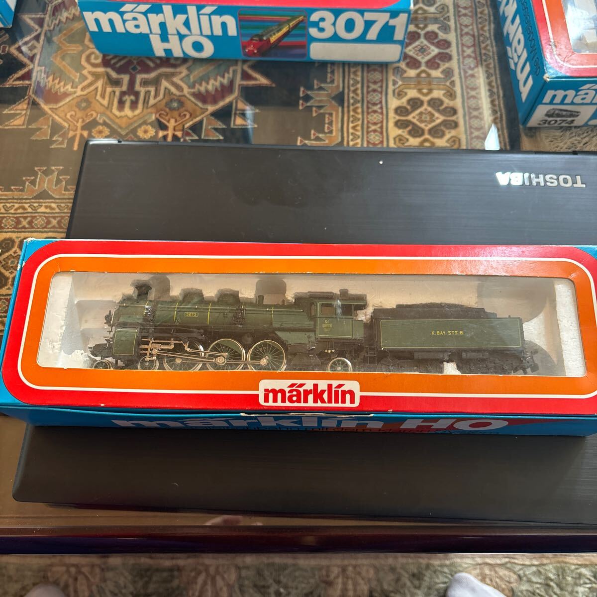 meruk Lynn HO gauge railroad model steam locomotiv Marklin 3092 present condition goods 
