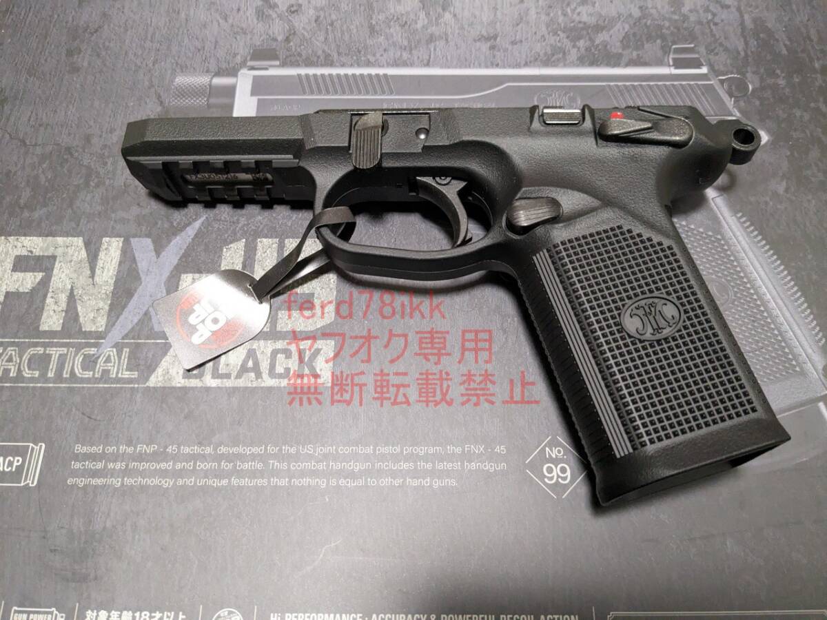 [ новый товар отправка в тот же день ] Tokyo Marui оригинальный FNX-45 Tacty karuBK рама комплект полный комплект [ новейший Rod ] GBB газовый пистолет 