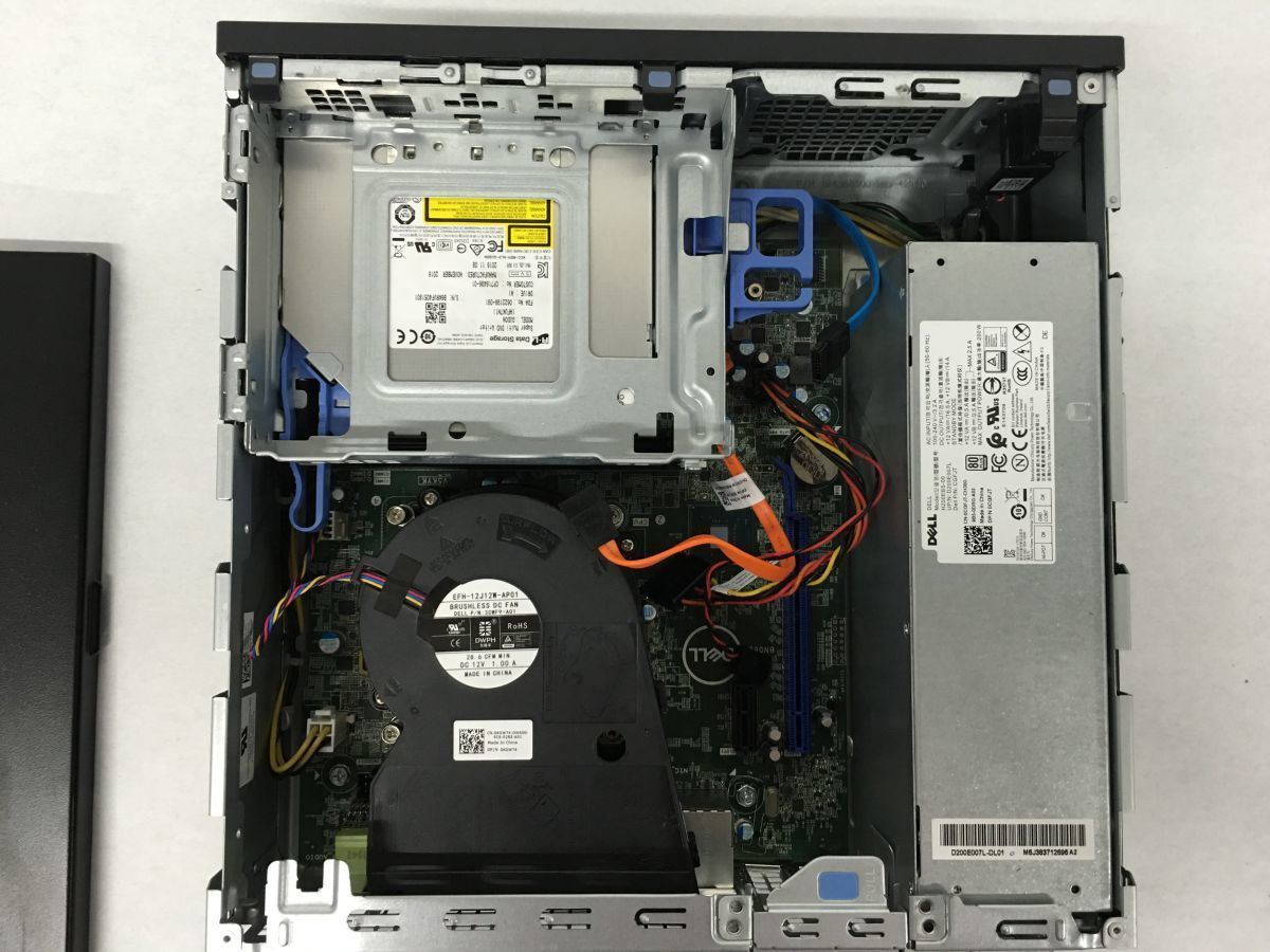 【即納】 DELL 3070 OPTIPLEX SFF ベアボーン 【CPU/メモリ/HDD等 欠品】PCケース/マザーボード/DVD-ROMドライブ 【中古品】 (DT-D-101)の画像4