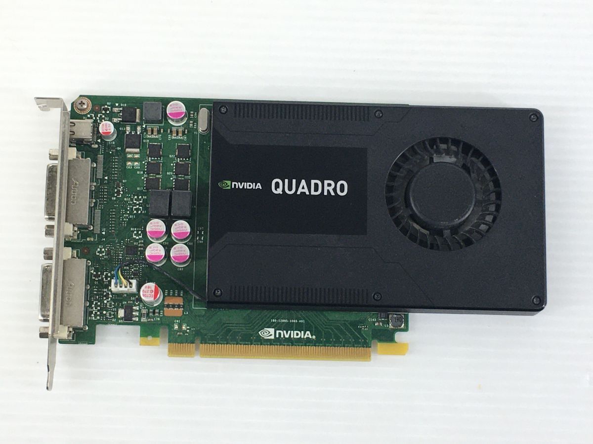 【即納/送料無料】NVIDIA QUADRO K2000 D/GDDR5/2GB/miniDisplayPort/DVI×2【中古品/動作品（DQ10ベンチ確認済）】(GP-N-051)_画像5
