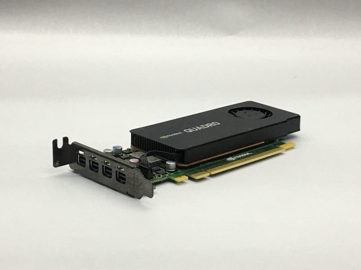 【即納/送料無料】NVIDIA QUADRO K1200 GDDR5/ 4GB/ Mini DisplayPort×4 / 最大4画面 【中古品/動作品（DQ10ベンチ確認済）】 (GP-N-037)_画像2