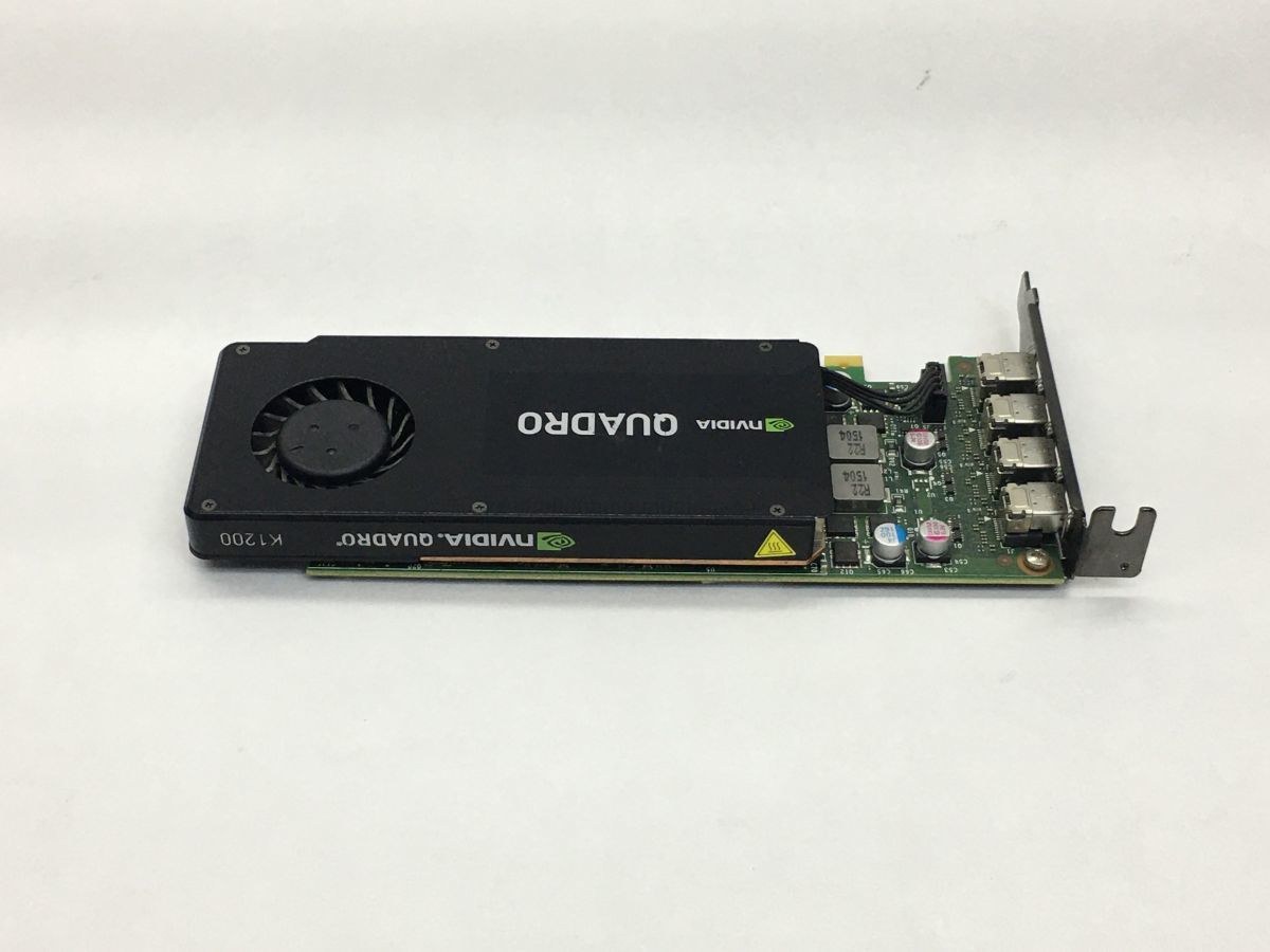 【即納/送料無料】NVIDIA QUADRO K1200 GDDR5/ 4GB/ Mini DisplayPort×4 / 最大4画面 【中古品/動作品（DQ10ベンチ確認済）】 (GP-N-037)_画像5