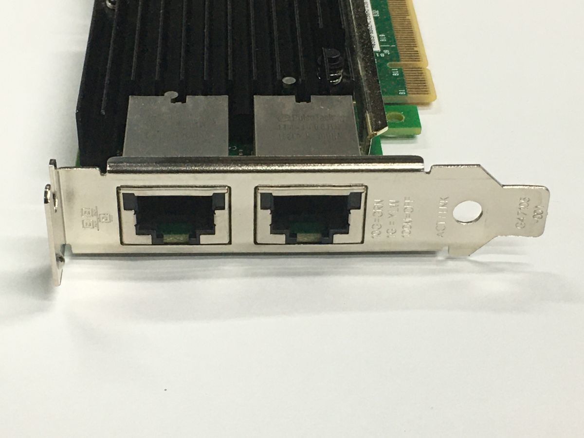 【即納/送料無料】Intel X540-T2 Ethernet Converged Network Adapter 10GbE/1GbE/100Mb LANカード PCI-e【中古/現状品】(SV-I-286)の画像3