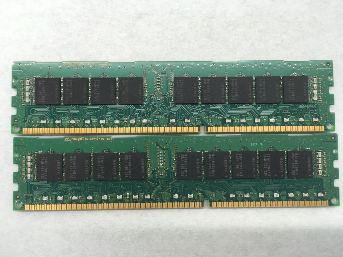 動作保証 PC3L-12800R/DDR3L-1600 ECC REG/Registered 240Pin DDR3 RDIMM (8GB x2) 合計16GB 即決 サーバー MacPro向け【送料無料】_画像2