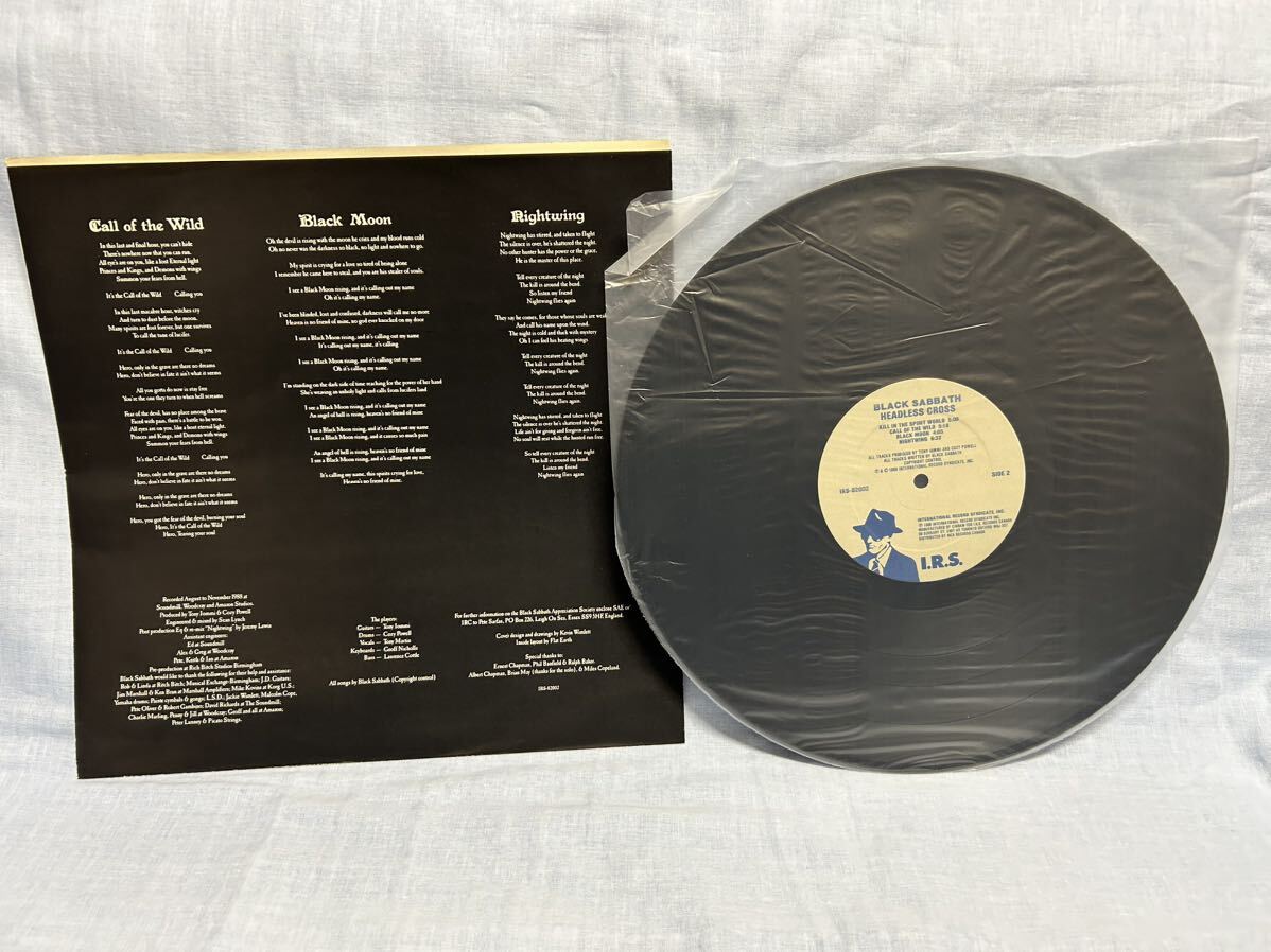 Black Sabbath/Headless Cross ブラックサバス／ヘッドレスクロス　レコード　アナログ_画像3
